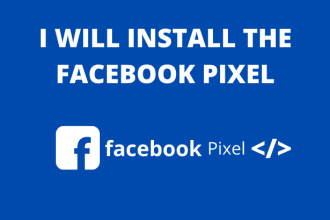 install or setup facebook pixel, set up events and custom conversions