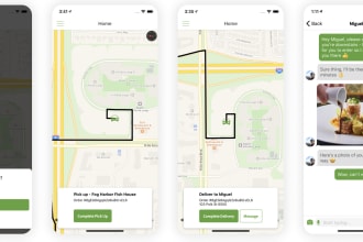 do mobile uber eats with admin panel and 3 apps android and ios