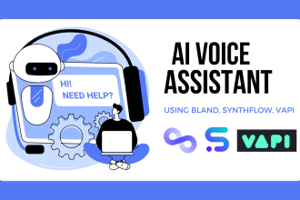 create a custom ai voice caller using synthflow, bland and vapi