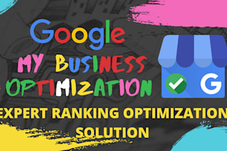 provide seo strategy for gmb optimization for 1st page ranking
