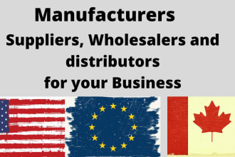 provide manufacturers, suppliers or wholesalers usa europe canada