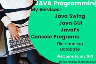 帮助您在Java Swing，Console，JavaFX编程任务中