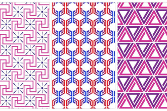 create seamless pattern and abstract geometric pattern