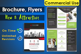 customized fixes for brochures and flyers