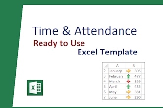 provide, ready to use time and attendance excel template