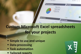 create custom excel spreadsheet with formulas and dashboard