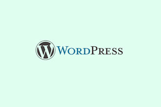 develop a website in wordpress