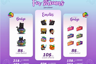 draw cute stickers, emotes and more for discord and twitch