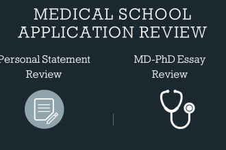 edit your medical school or MD phd personal statement