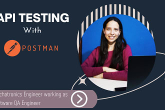 test your apis with postman