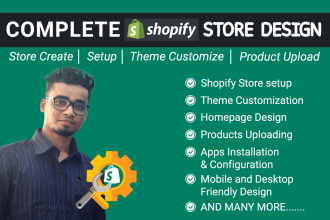 redesign your shopify store or shopify website