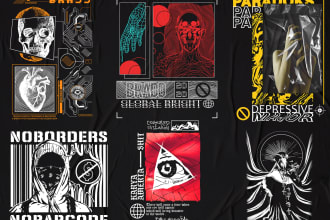 do design for artsy streetwear mock up hoodie tshirt design