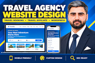 build a travel booking, travel agency, or travel affiliate website in wordpress