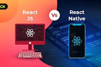 develop reactjs, react native app