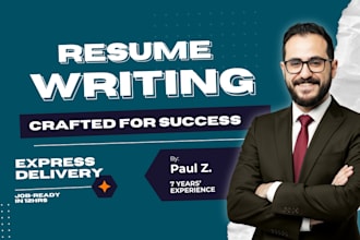 deliver ats friendly professional resume and CV in 12 hours