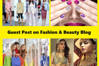do guest post on UK fashion beauty and health blog