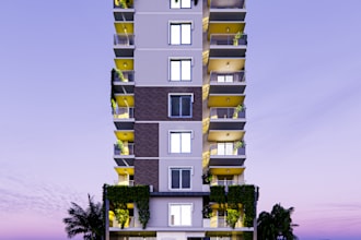 design, render 3d architectural exterior of house, commercial building rendering
