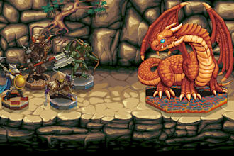 make all kinds of pixel art