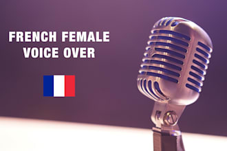 provide french voiceover for children