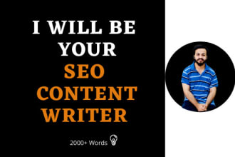 be seo content writer,  article writer, or blog post writer