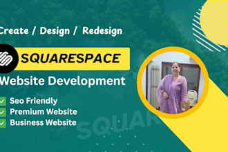 squarespace website design and development