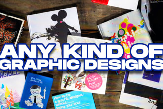 do any kind of graphic design, posters, edits, flyers