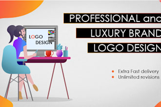 design a professional and luxury brand logo