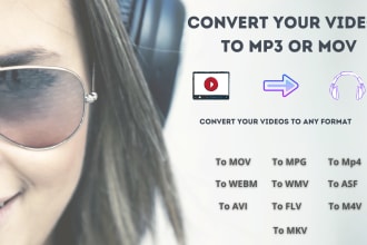 convert your video to mov mp4 flv mp3 or any format