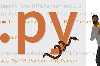 develop any python scripts, db integration and automation