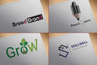 do modern minimalist and unique logo