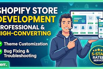 build shopify store for you