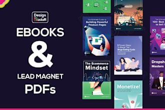 design professional ebook and lead magnet PDF design