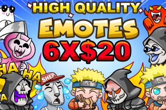 make in 48hs  original custom emotes and sub badges