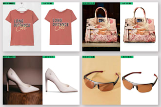 do ecommerce product photo editing in photoshop service