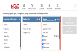 do an hour of real estate calling on auto dialer