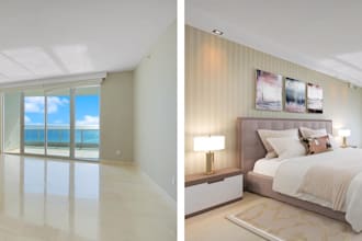do virtual staging with 3dmax with a quick turnaround
