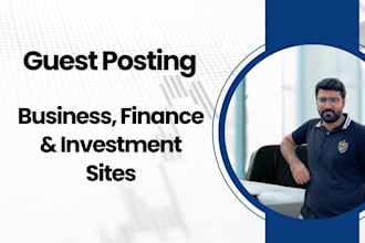 do backlink building on business, finance and investment sites