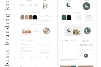 create a professional business logo and branding kit