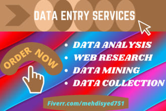 do copy typing, data entry, copy paste, product listing