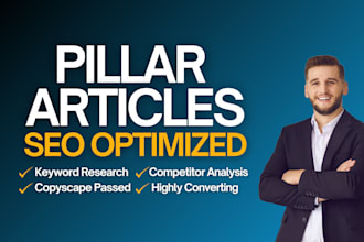 do top notch SEO article writing and blog post writing