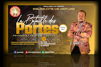 do modern church instagram, fb, ads, flyer, banner or poster