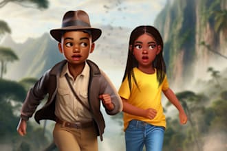 do african american childrens books or cover illustrations