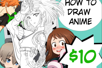 teach you how to draw anime online