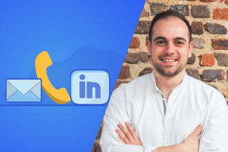create a full sales pipe from lead generation to email sequence and cold calls
