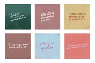 make custom quotes lettering