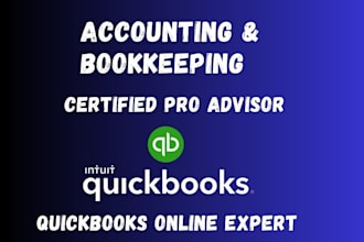 do bookkeeping in quickbooks online