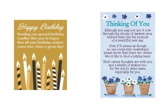 write a poem and design greeting card in less than 24 hours