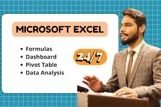 do microsoft excel, excel, formulas, dashboard, googlesheet, data analysis tasks