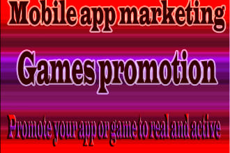 promote your app for real app marketing