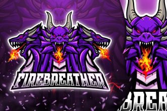 design eye catchy mascots twitch and esports logo